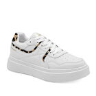 Apoort Tenis urbano para mujer blanco beige
