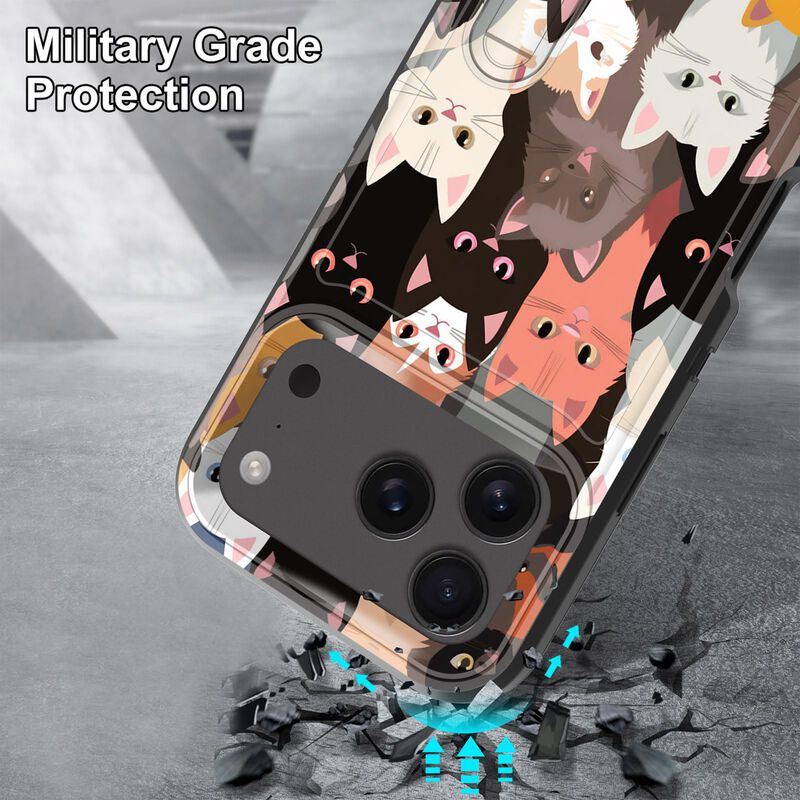 Funda BFUKVOU para iPhone 17 Pro (6.3" ) con So... image number null