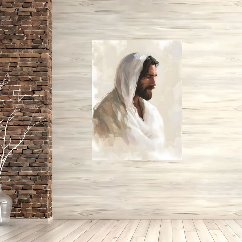 Cuadro Decorativo Religioso 60x80cm Jes&uacute;s al &Oacute;l... image number null