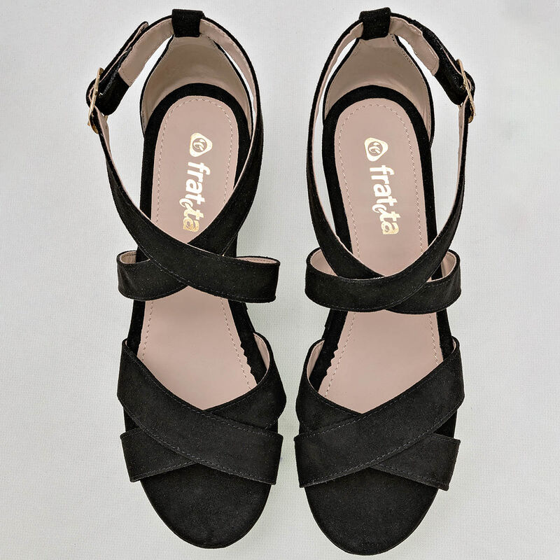 Fratta Sandalia para mujer negro image number null