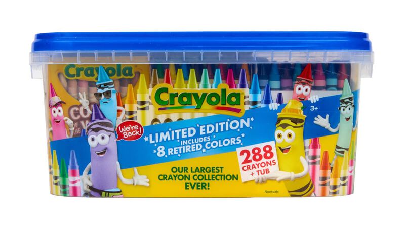 Recipiente Crayola Crayon De 288 Quilates, Edic... image number null
