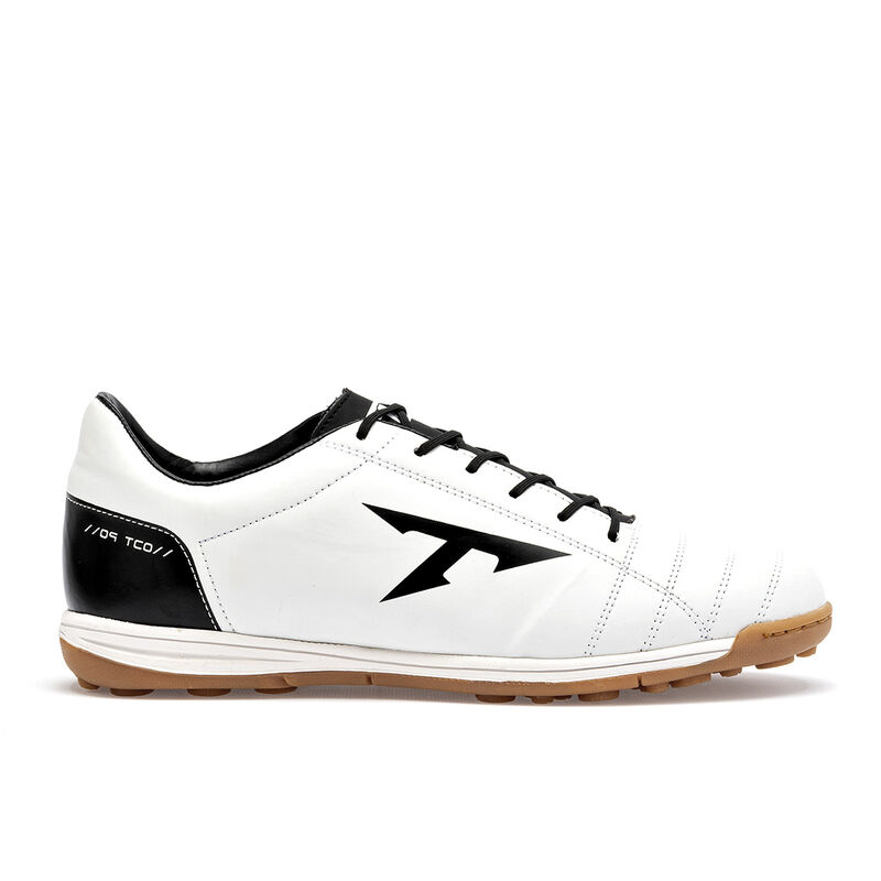 Trucco tenis de f&uacute;tbol para hombre blanco negro... image number null