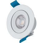 Pack de 6 spots Aksi 5W Circular LED Empotrable Dirigible Luz Blanca
