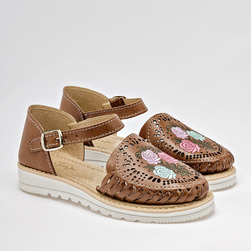 Mora Tierra sandalia artesanal piel para mujer ... image number null