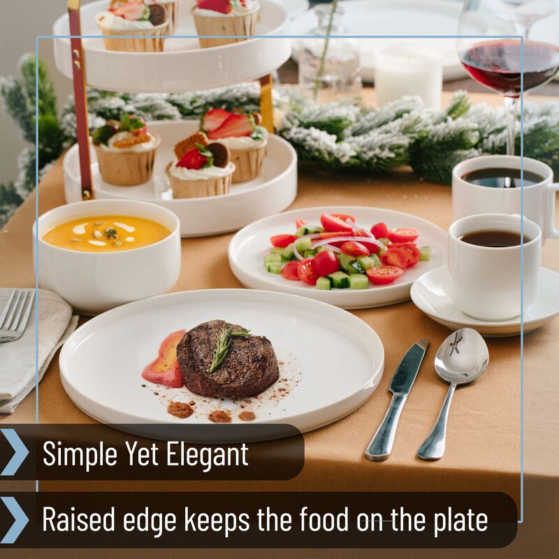 Platos De Cena Brew To A Tea 27 cm, Set De 6, P... image number null