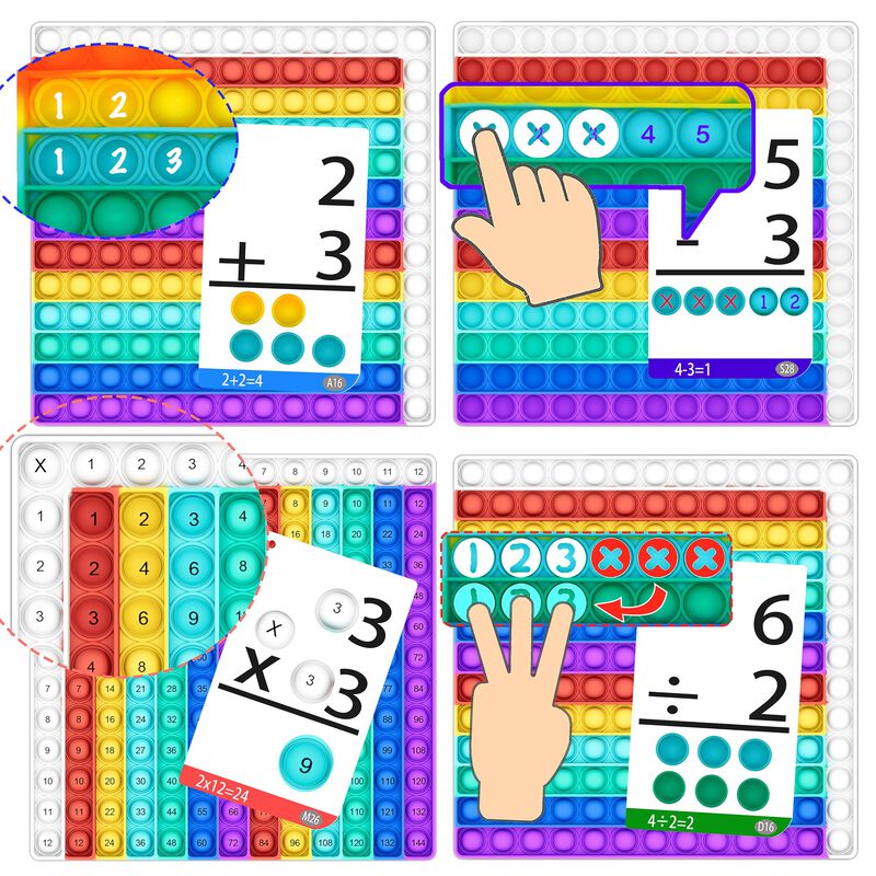Tabla De Multiplicar Pop It Math Game Coova Par... image number null