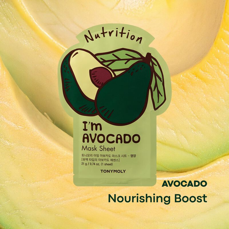 Mascarilla Tonymoly I'm Real Avocado image number null