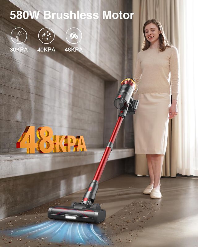 Aspirador Inal&aacute;mbrico Mohomo 580w 48kpa 65min R... image number null
