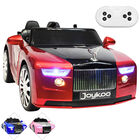 Montable Electrico Cl&aacute;sico para Ni&ntilde;os Conexiones Bluetooth USB y Auxiliar Luces Sonido 12v- Rojo