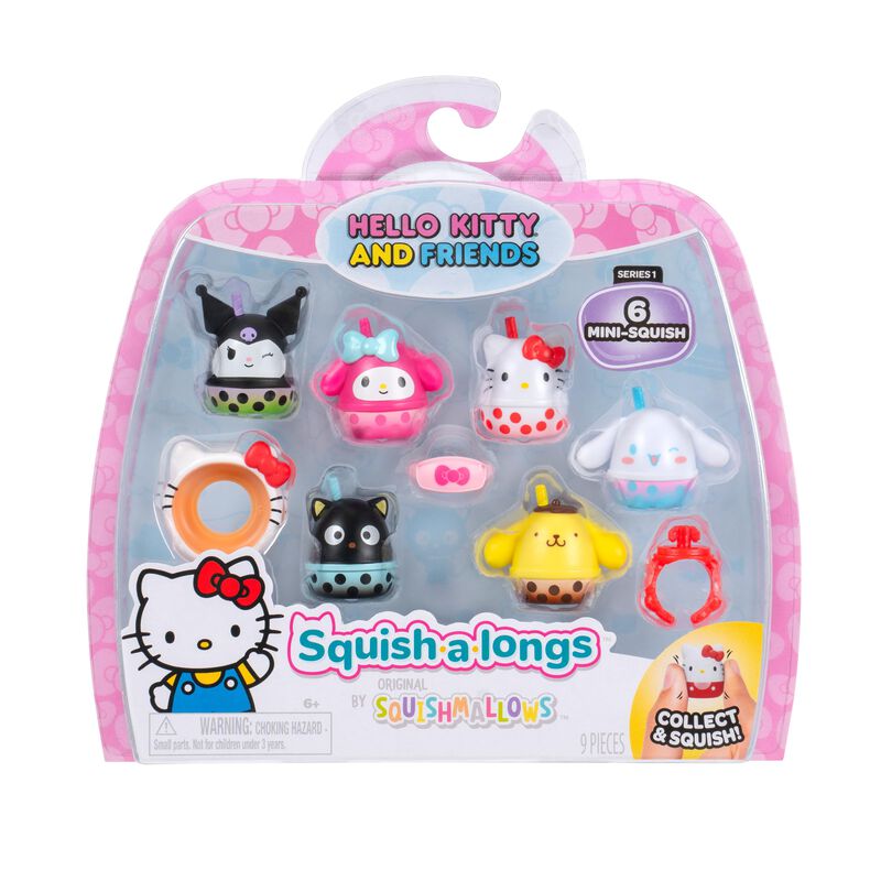 Mini-squish Squish-a-longs De Hello Kitty And F... image number null