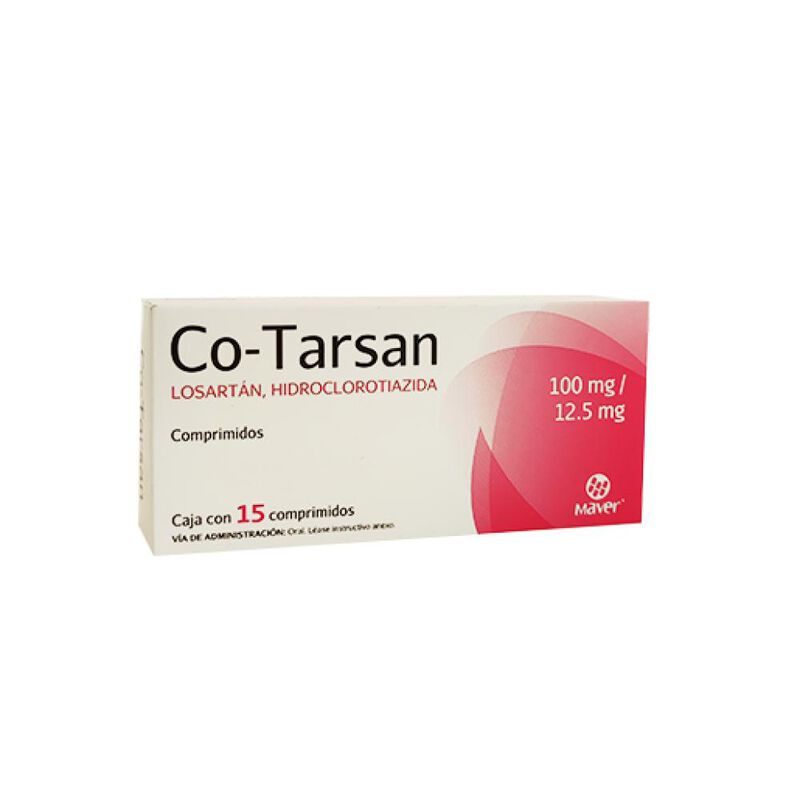 Co-tarsan 12.5/100 Mg 15 Comprimido(s) image number null
