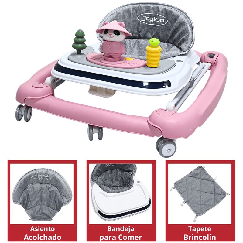 Andadera para Beb&eacute; Mecedora Panda Musical Bast&oacute;... image number null