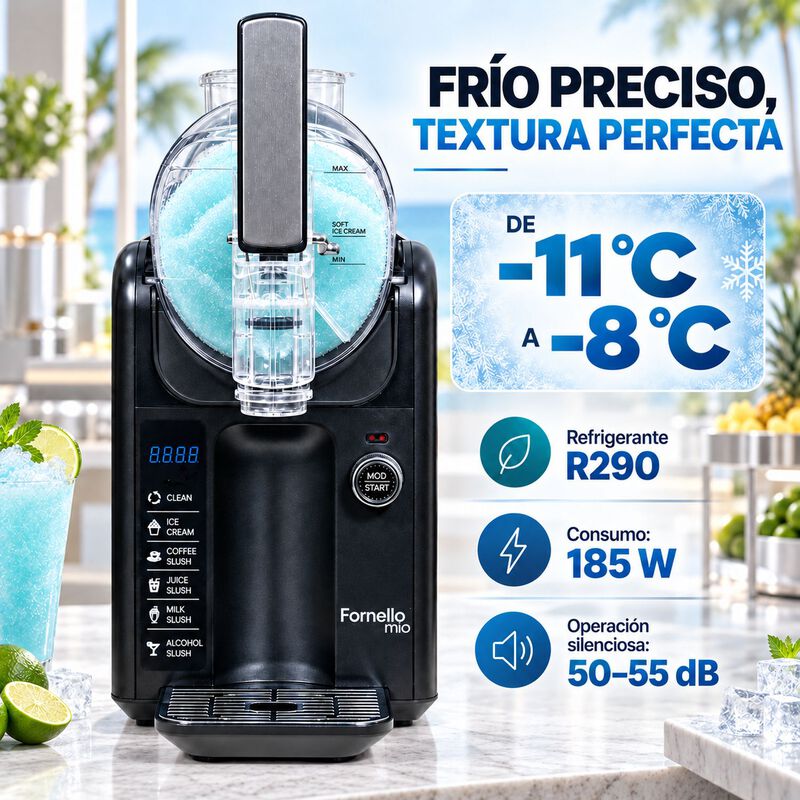 M&aacute;quina Granizados Helado Suave 2l Seis Modos A... image number null