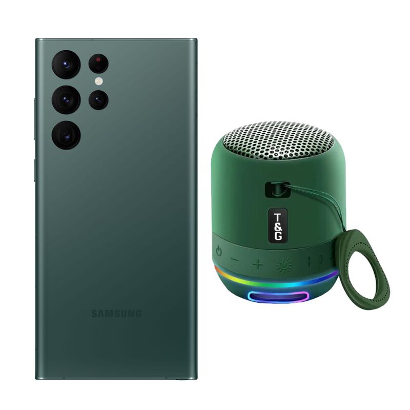 Galaxy S22 Ultra 128GB Verde Reacondicionado + ... image number null