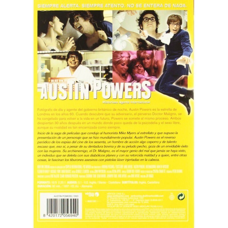 Austin Powers [dvd] image number null