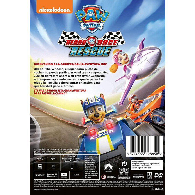 Paw Patrol 25: Ready, Race, Rescue [dvd] image number null