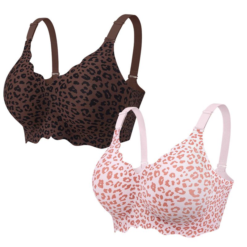 Sost&eacute;n Oeak Push-up Sin Aros 2 Piezas L Rosa y ... image number null