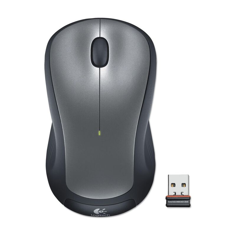 Mouse Inal&aacute;mbrico Logitech M310 Plata image number null