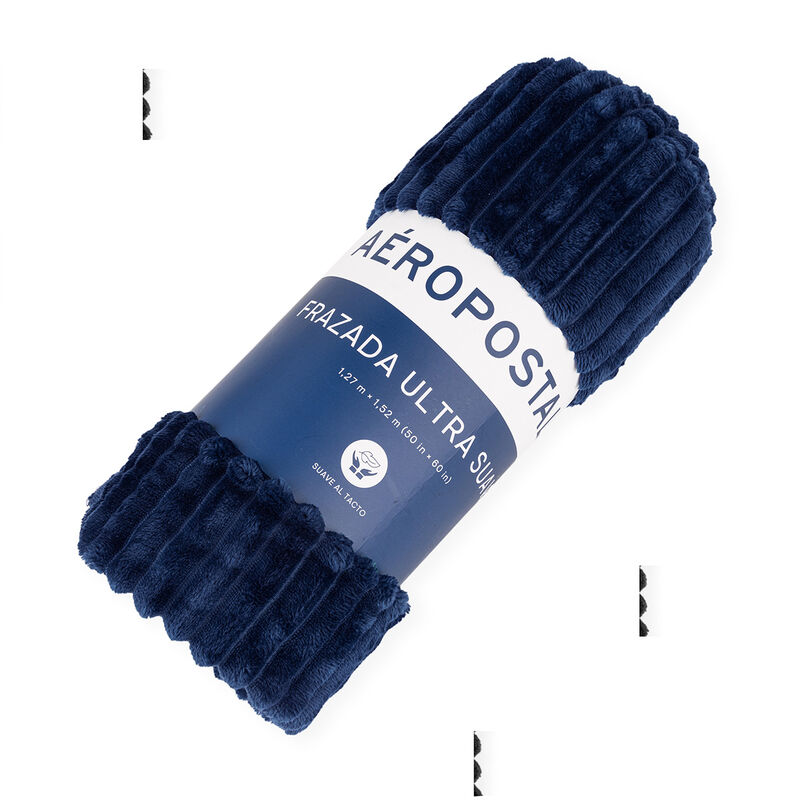 Frazada Billy Aeropostale Azul Marino image number null