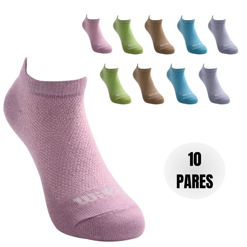 Wilson 10 Pares de Tines cortos para Ni&ntilde;a, Colo... image number null