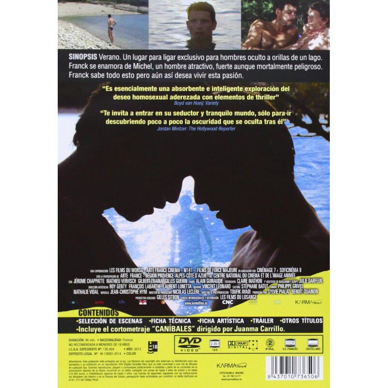 El Desconocido Del Lago Vose [dvd] image number null