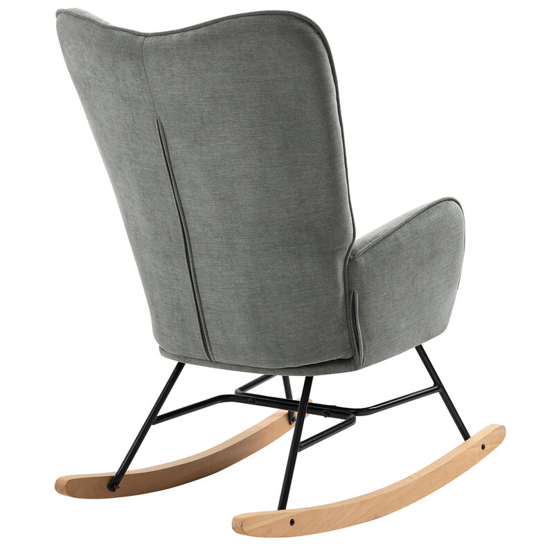Mecedora Sillón Reclinable Terciopelo Furniture... image number null