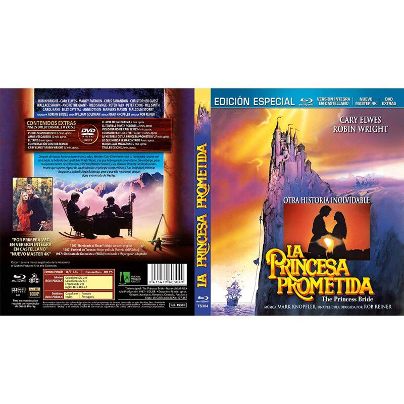 La Princesa Prometida (dvd Con Extras) [blu-ray... image number null
