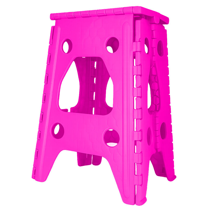 Banco plegable Rosa Fosforescente image number null