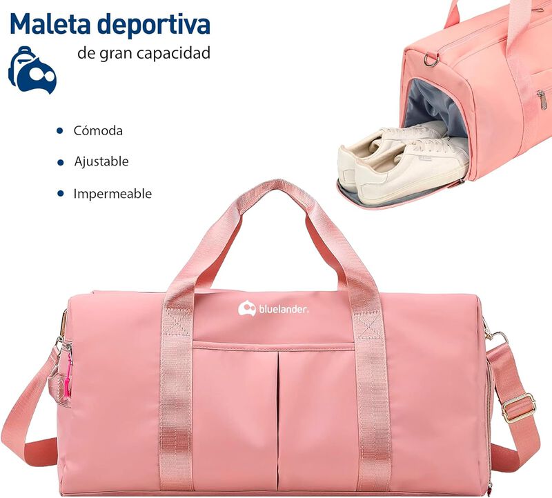 Maleta Deportiva de Mano para Gimnasio Blueland... image number null