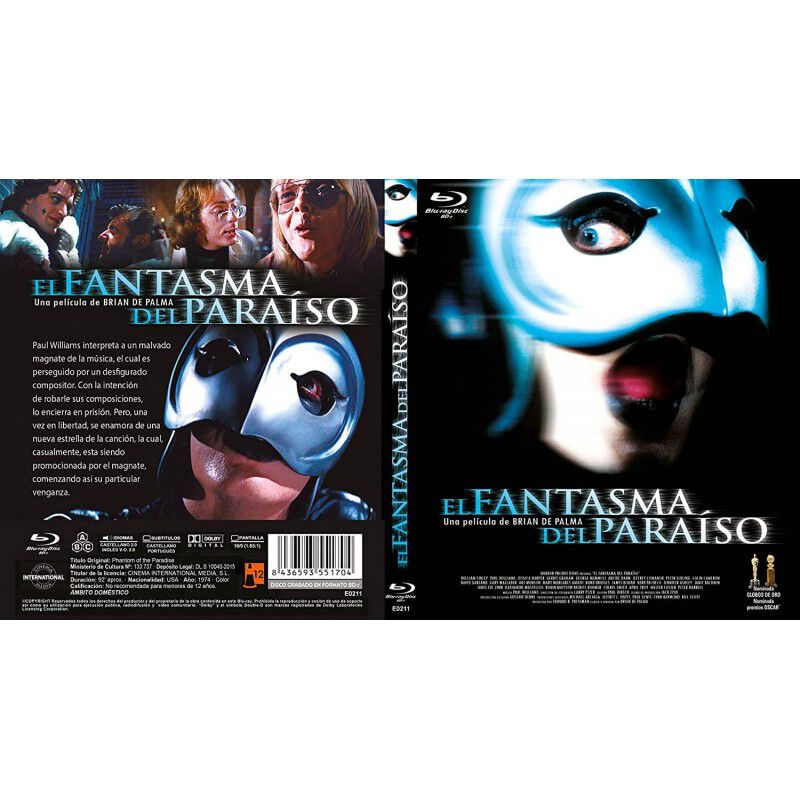 El Fantasma Del Para&iacute;so [bd-r] [blu-ray] image number null