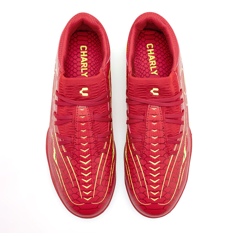 Charly tenis de f&uacute;tbol para hombre rojo cod 139... image number null