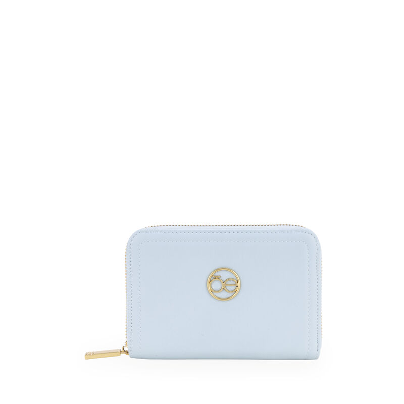 Cartera Cierre Sencillo Mediana Color Azul image number null