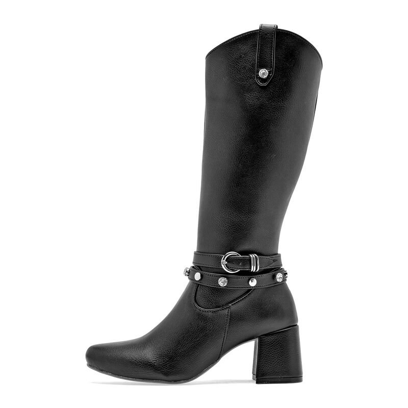 Ivannep Bota Negra Para Mujer 147924ce image number null