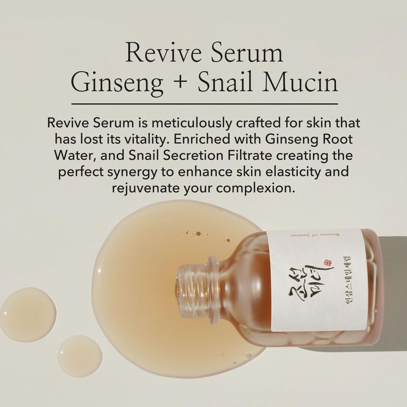 S&eacute;rum Beauty of Joseon Revive Ginseng+Snail Muc... image number null