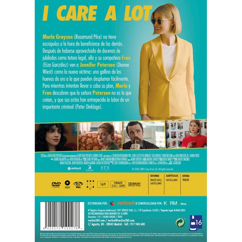 I care a lot [DVD] image number null