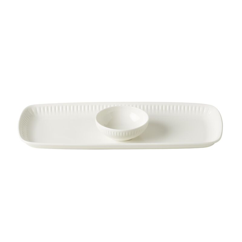 Juego De Bandeja Y Cuenco Lenox 2.43 De Porcela... image number null