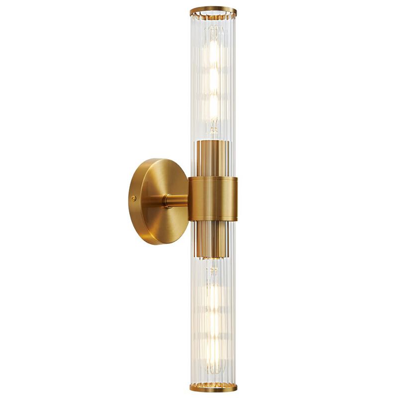 Aplique De Pared Para Ba&ntilde;o Vaziden Dorado 50x12... image number null