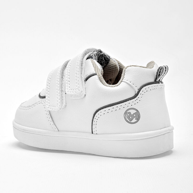 Bubble Gummers Tenis urbano para ni&ntilde;o blanco image number null