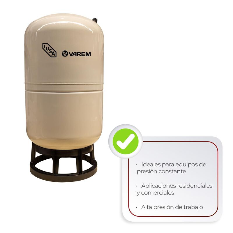 Tanque Presurizado Aquavarem, 200 L, 150 Psi, I... image number null
