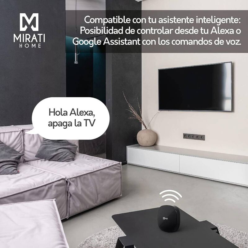 Control Remoto Inteligente Mirati con Alcance 3... image number null