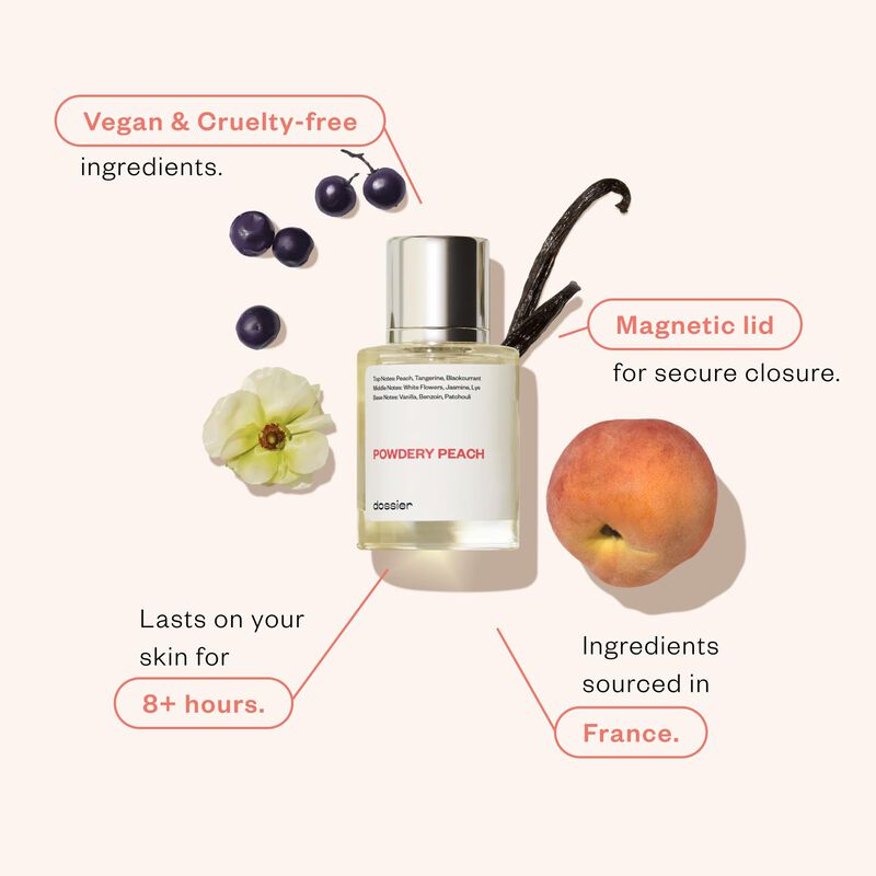 Perfume Dossier Powdery Peach Eau De Parfum, 50... image number null