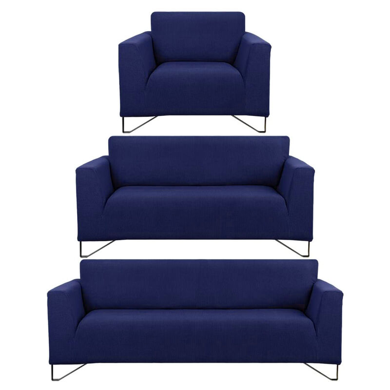 Cubre Salas 3 piezas Impermeable Azul Todo Tipo... image number null