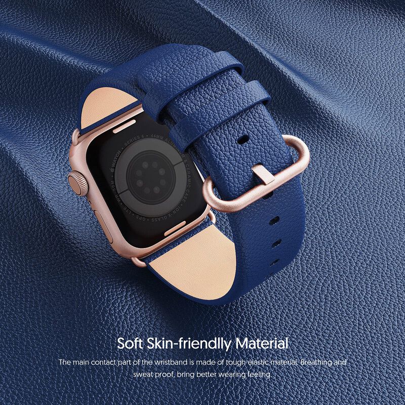 Correa De Reloj Fullmosa De Cuero Para Apple Wa... image number null