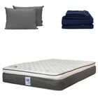 Colch&oacute;n King Size Phantom + Almohada  2Pack + 1 juego de S&aacute;banas Softy