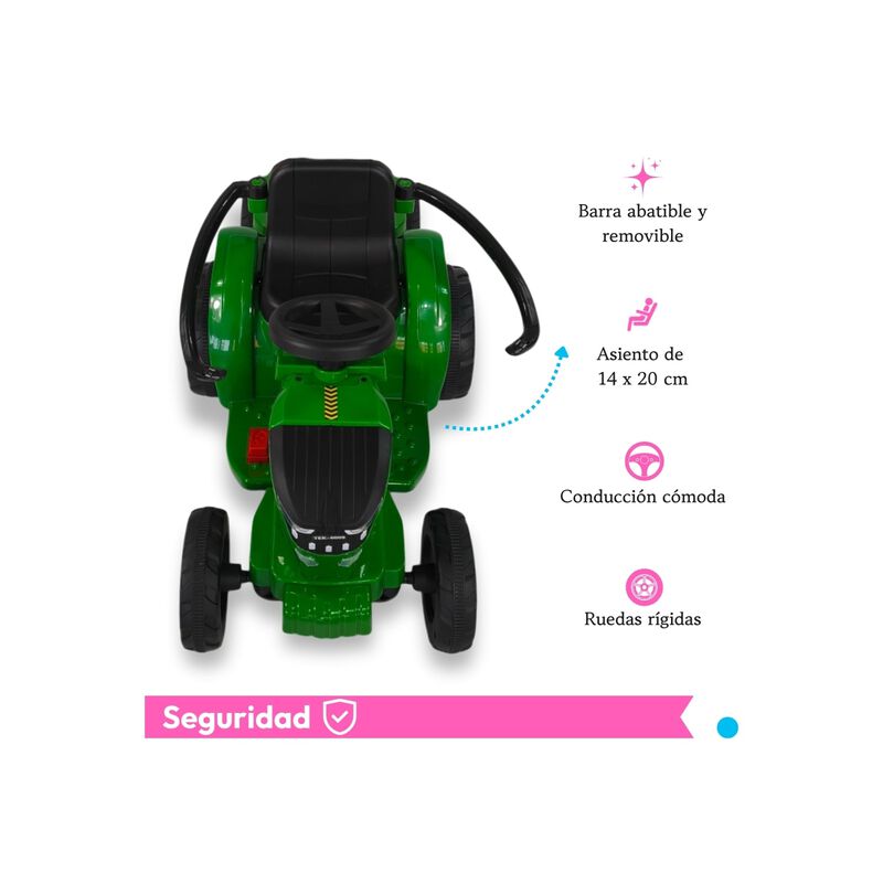 Carro Montable El&eacute;ctrico 2 En 1 Bluetooth Bast&oacute;... image number null