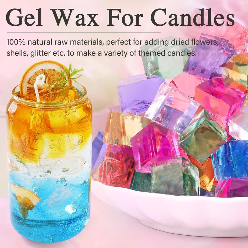 Gel De Aromaterapia Blingfun Diy De Cera Transp... image number null