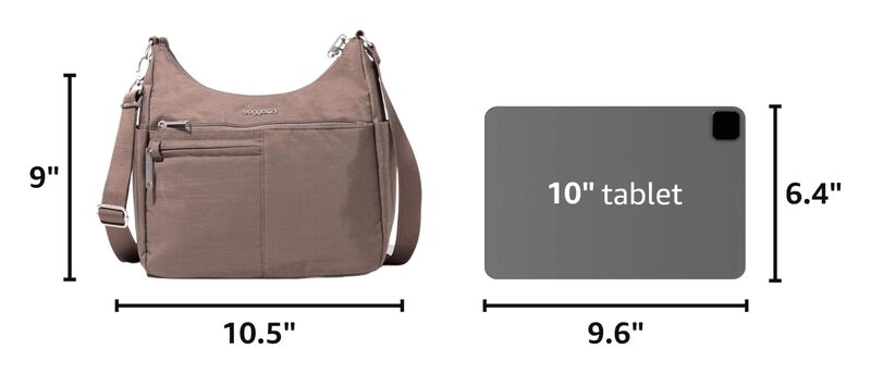 Bolso De Mano Baggallini 27 &times; 23 cm Con Cremall... image number null