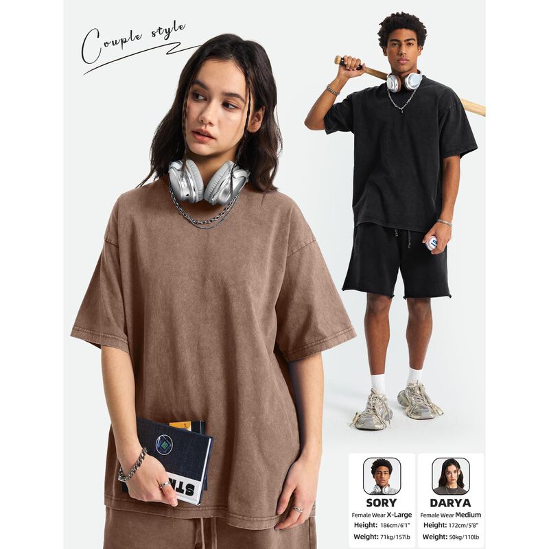Camisetas Oversized Arssm de Algod&oacute;n con Lavado... image number null