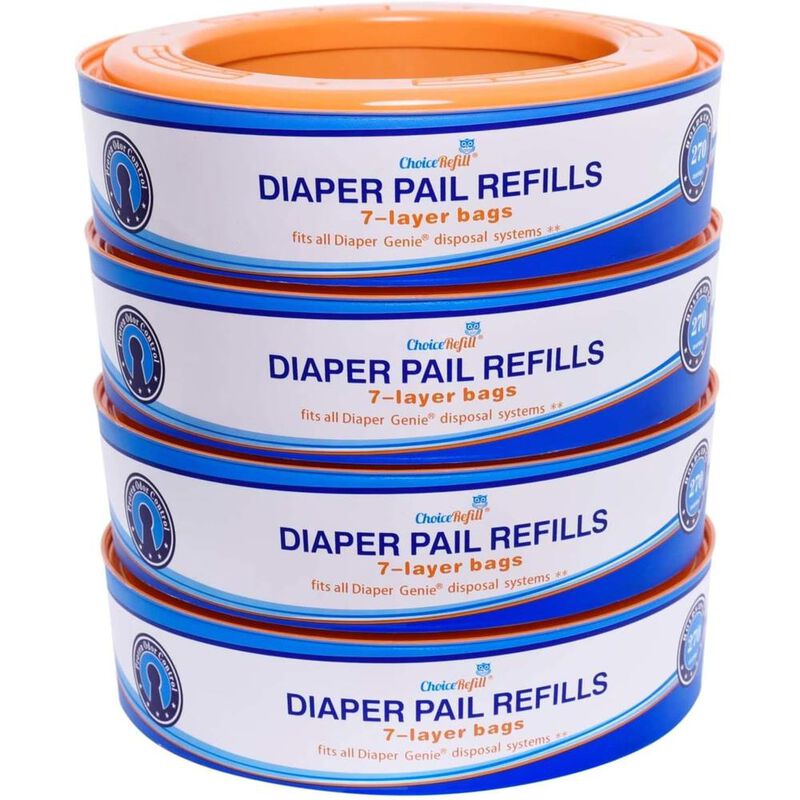 ChoiceRefill - Compatible con cubos Diaper Geni... image number null