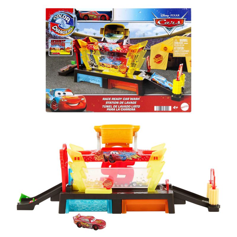 Lavador De Autos Playset Mattel Disney Pixar Ca... image number null